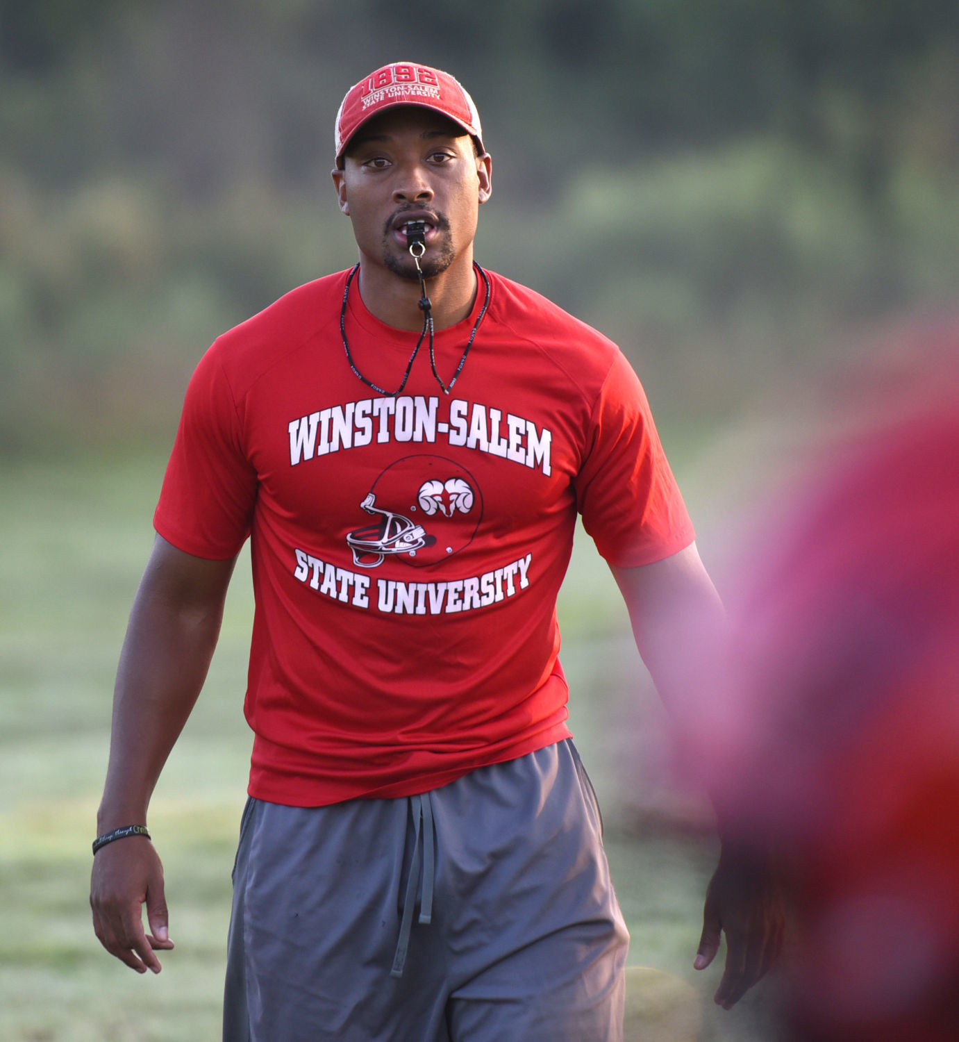 WSSU football first practice